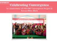 Celebrating one year of convergence project in Manipur