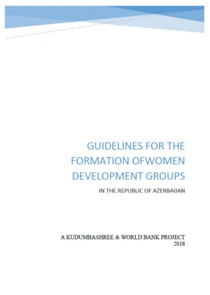 Operational Guidelines for Women&#039;s Development Groups in Azerbaijan